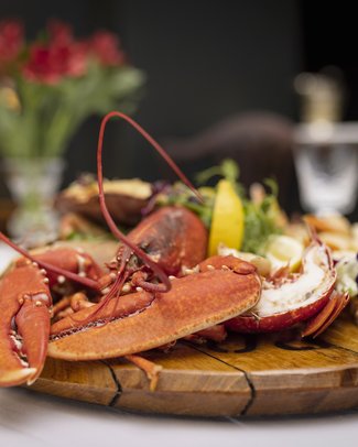 Glenegedale House Seafood Platter - Visit Scotland / Kenny Lam