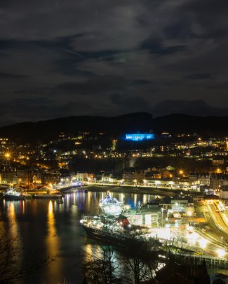 Oban at night 2