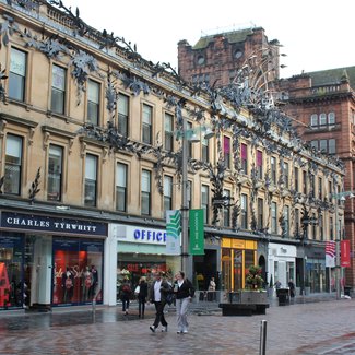 Glasgow Princes Square shopping