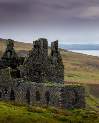 Dunskey Castle