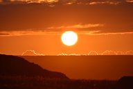 Sunset over Unst