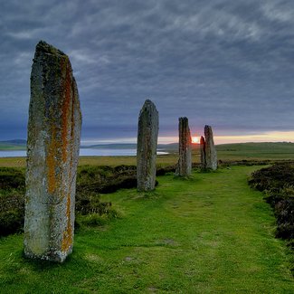 Sunset on the Ring of Brodgar